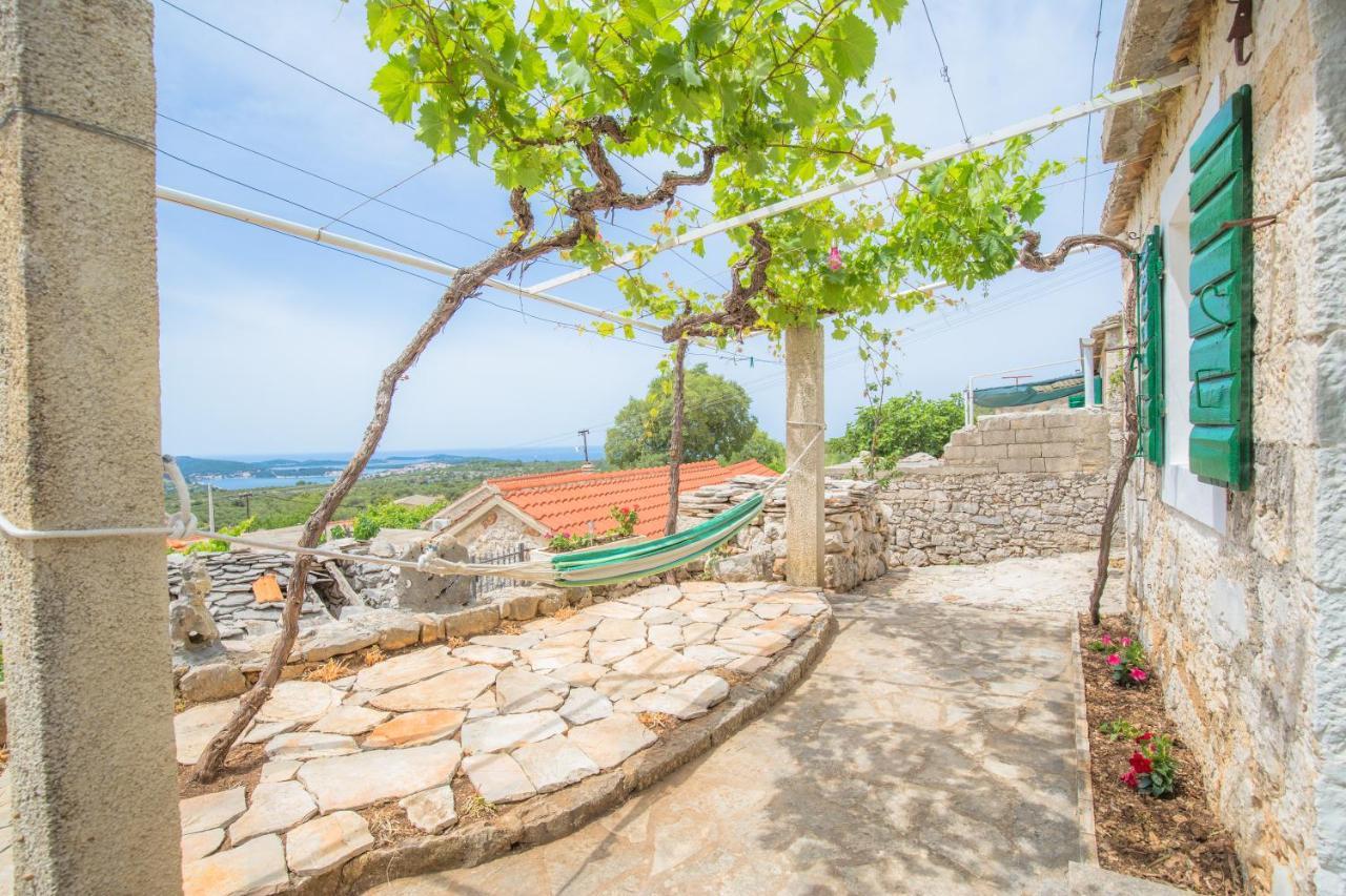 Dalmatian Stone House Villa Rogoznica Kültér fotó
